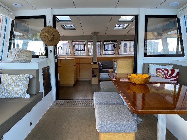 Used Sail Catamaran for Sale 2018 Nautitech 46 Open Layout & Accommodations
